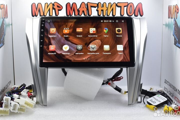 Магнитола Toyota Camry 55