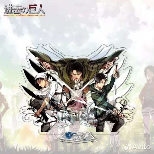 Аниме фигурки атака титанов