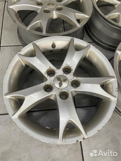 Литые диски R16 Mitsubichi lancer 10