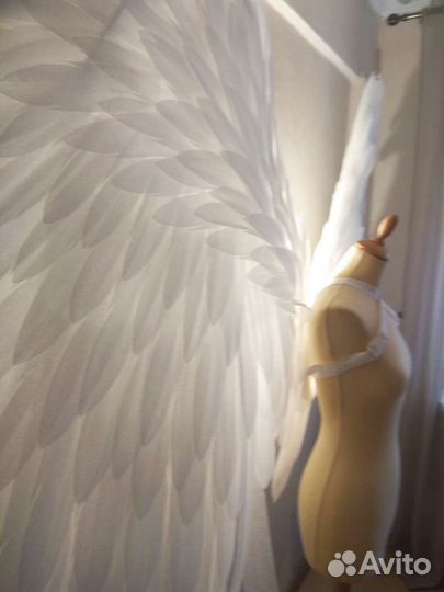 Шикарные белые крылья