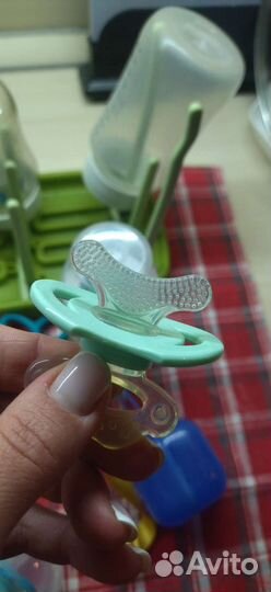 Бутылочки avent и новые пустышки avent