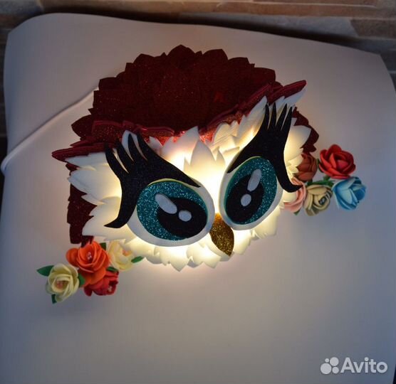 Детский светильник «Совушка»