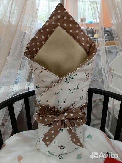 Конверт одеяло на выписку (новый )