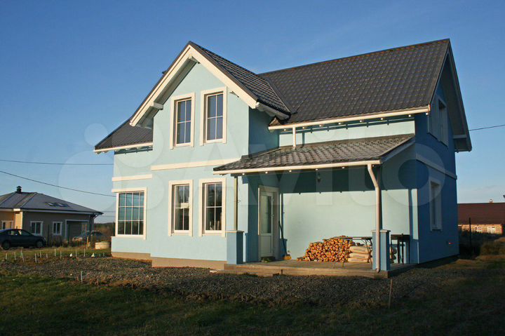 Коттедж 140 м² на участке 10 сот.