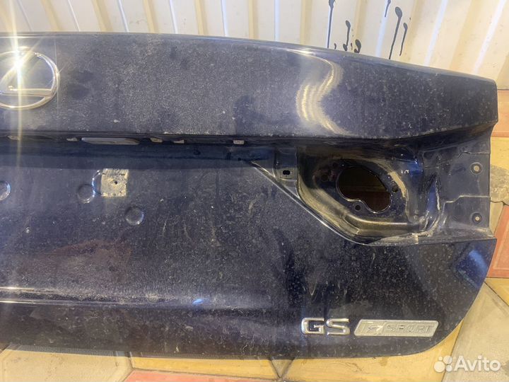 Крышка багажника lexus gs 2014