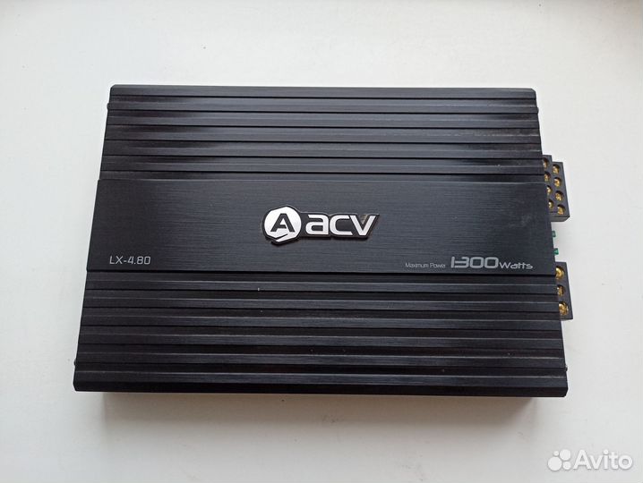 Усилитель ACV LX-4.80 четырехканальный
