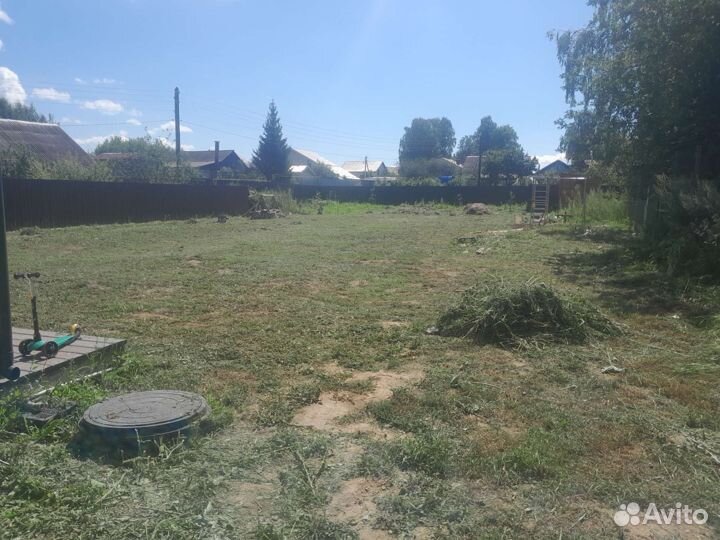 Покос травы триммером,земляные работы,уборка