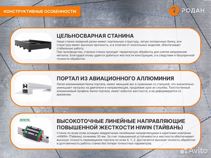 Оптоволоконный лазерный станок MetalTec 1530eт