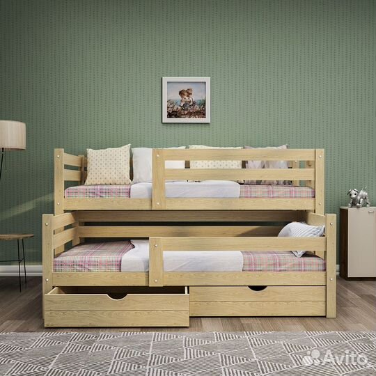 Двухъярусная кровать для детей
