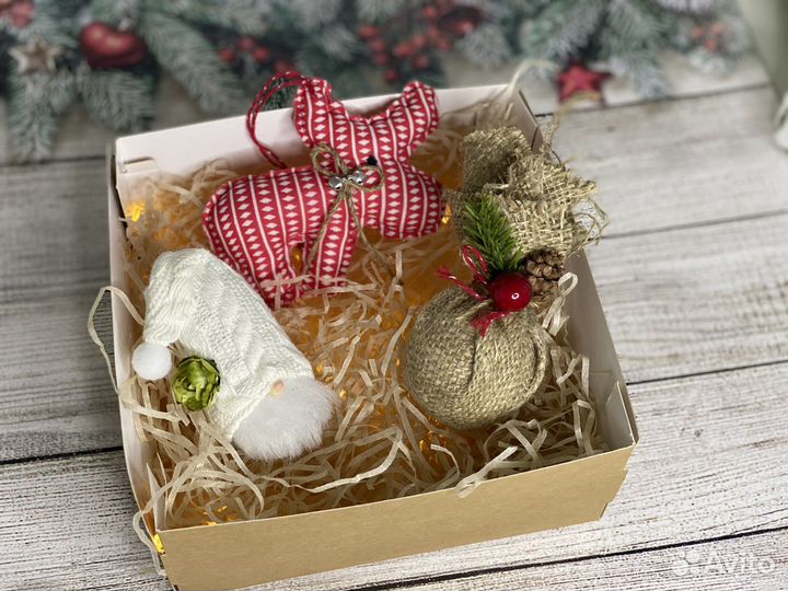 Елочные игрушки подарок поделки в садик