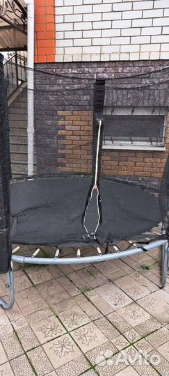 Батут с сеткой бу