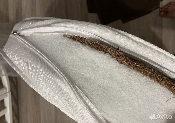 Детский матрас на круглую кроватку