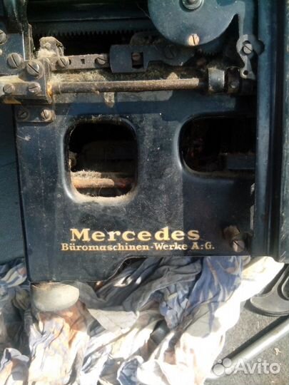 Печатная машинка Mercedes 1927года