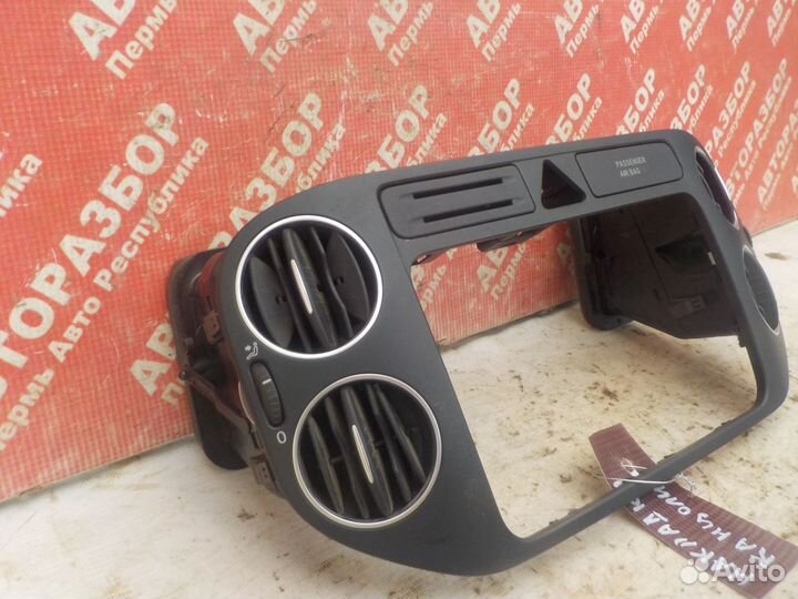 Рамка магнитолы фольксваген гольф плюс