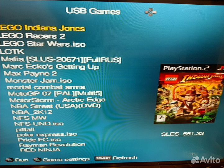 PS2 slim прошитая - 99+игр