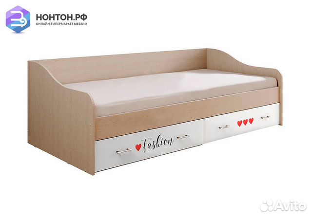 Кровать с 2-мя ящиками Вега NEW Girl