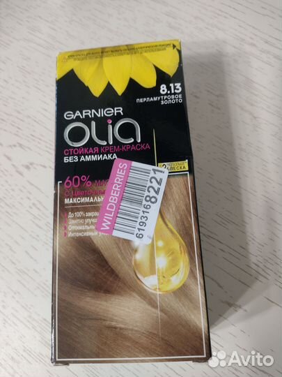 Краска для волос Garnier Olia 8.13