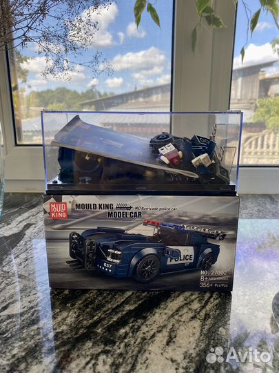 Конструктор машина гоночная полицейская