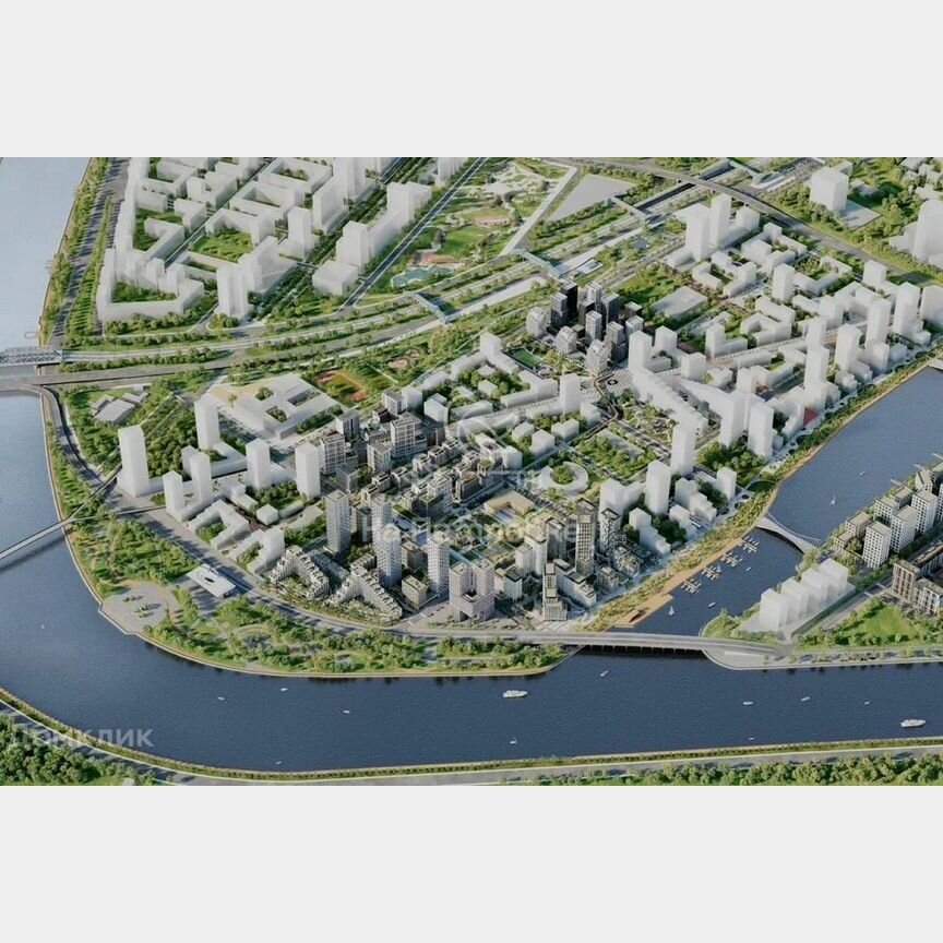 1-к. квартира, 50,5 м², 10/19 эт.