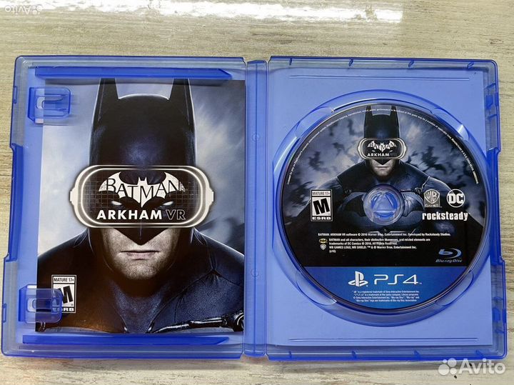 Игры для приставок ps4. batman arkham VR