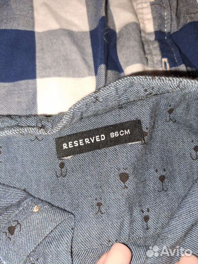 Рубашка на мальчика 86