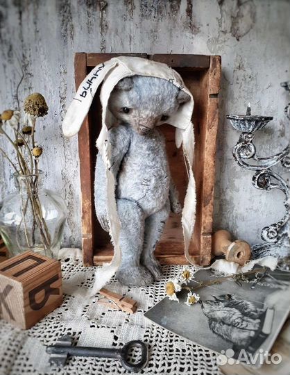 Коллекционные тедди мишки,зайки ручной работы