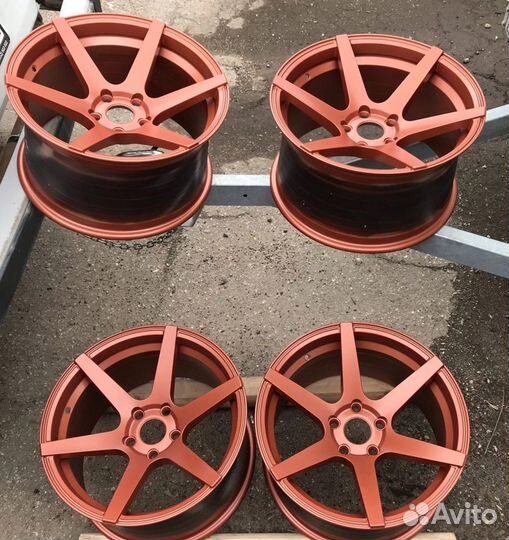 Порошковая покраска дисков, пескоструй