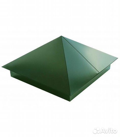 Колпаки на столбы для забора в наличии