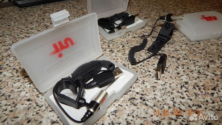 Фонарик USB светодиодный iru для ноутбука