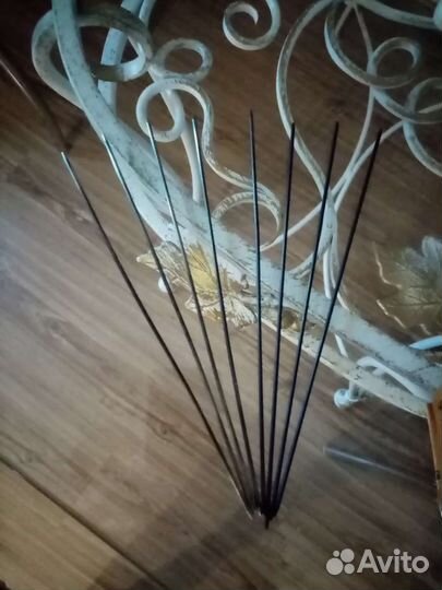 Спицы для вязания длина 20см, толщина 2мм