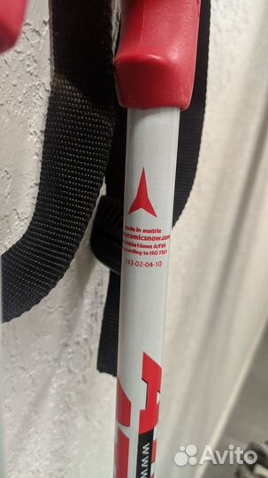 Палки горнолыжные Atomic race 125 см