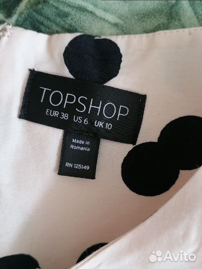 Платье мини Topshop