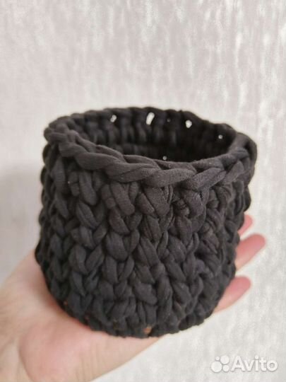 Подставка из трикотажной пряжи