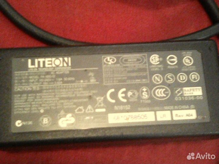 Блок питания Liteon 19v/3.42a (Acer)