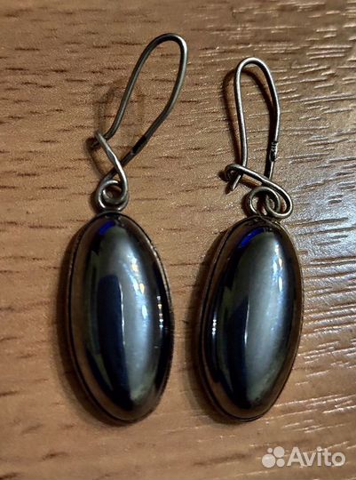Сережки серебряные 