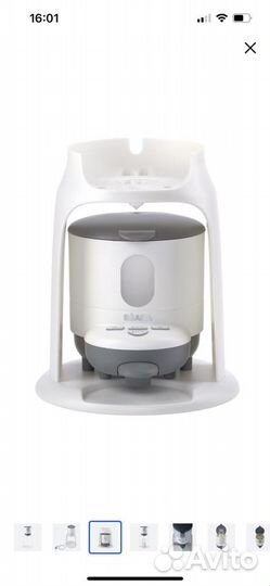 Подогреватель Beaba Bib'expresso White/Grey