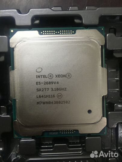 Intel Xeon E5-2689 v4 3.1-3.8GHz 10 Core 25MB