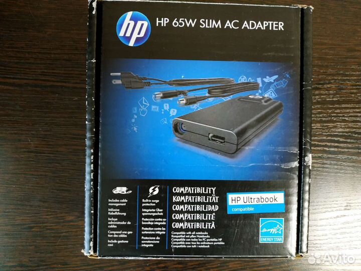 Адаптер питания для ноутбука HP Slim Travel
