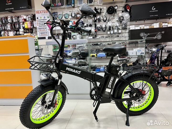 Электровелосипед Minako F10 гидравлические тормоза