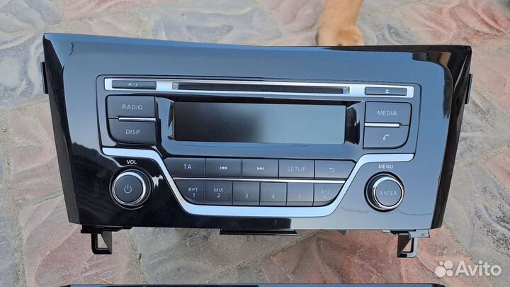 Штатная магнитола nissan qashqai