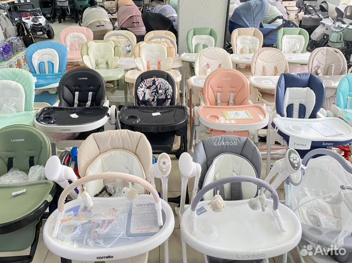 Новые стульчики для кормления