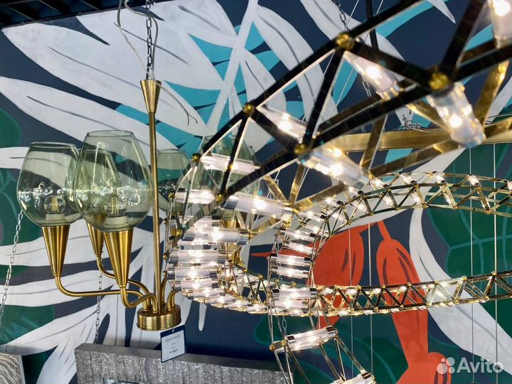 Люстра ручная работа