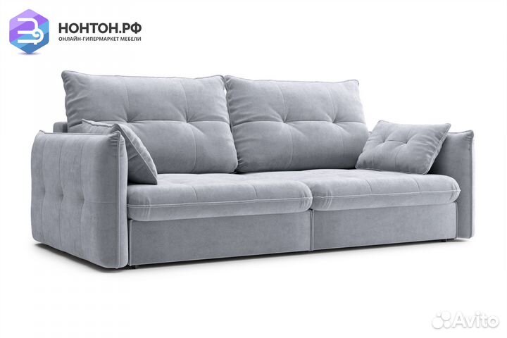 Диван тик-так Нортон серый