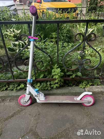 Самокат детский двухколесный для девочки
