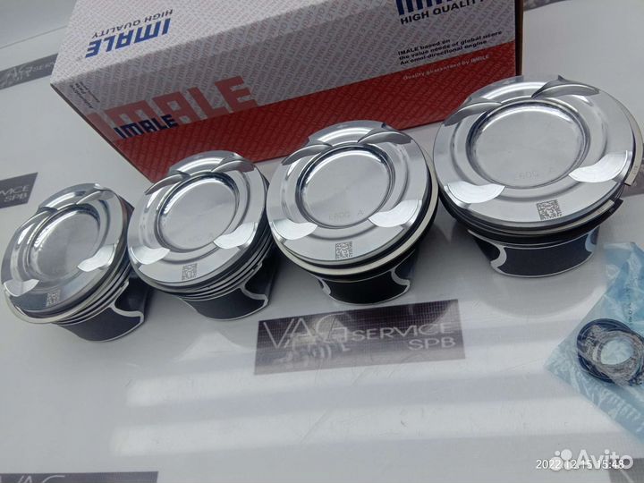 К-кт новых поршней Mercedes Benz 1.6T M270.910