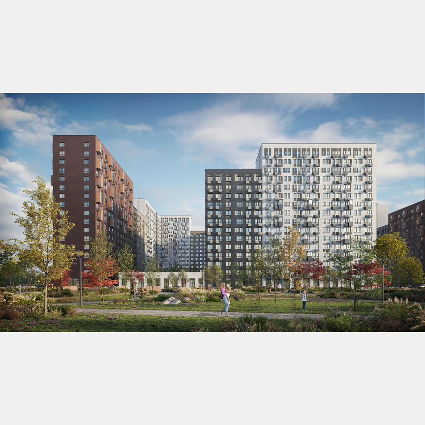 2-к. квартира, 53,9 м², 9/16 эт.