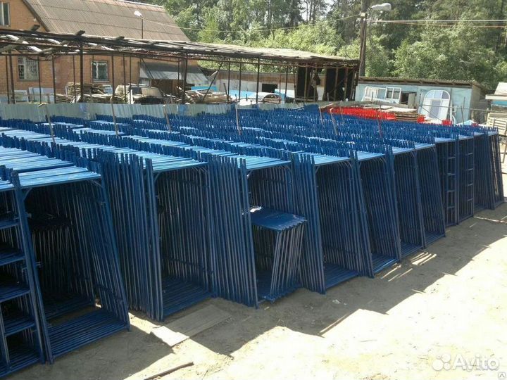 Строительные леса рамные б/у