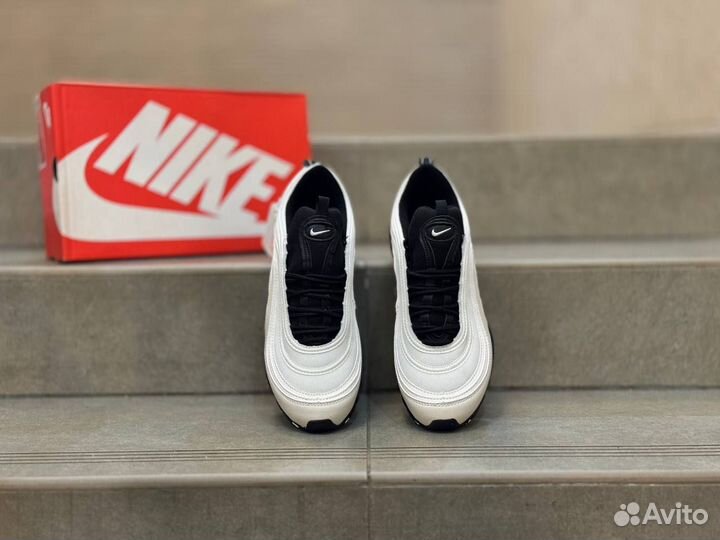 Nike air max 97 бежевые