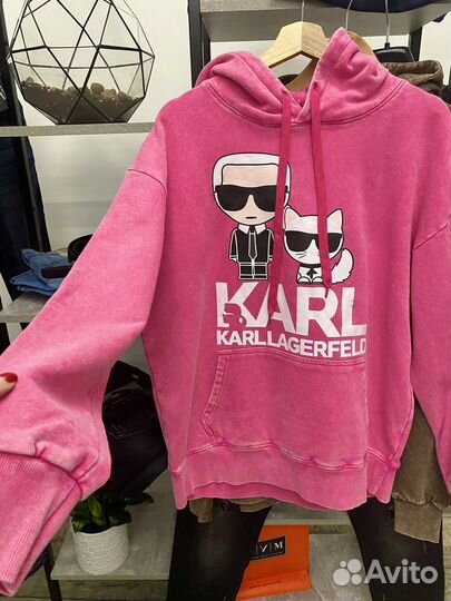 Толстовки и худи женские яркие Karl Lagerfeld