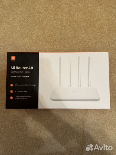 Wi-Fi роутер Xiaomi Mi Router 4A